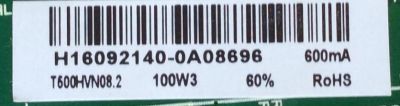 MAIN / FUENTE / RCA H16092140 / TP.MS3393.PC822 / MODELO LED42C45RQ / PANEL V420DK1-QS1-12V	 - Imagen 2
