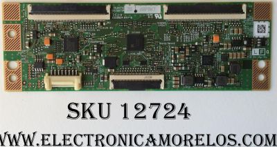 T-CON ORIGINAL PARA TV SAMSUNG HD SMART TV / NUMERO DE PARTE RUNTK5538TPZB / 5538TPZB / E222034 / PANEL CY-GJ040BGSV4H / MODELOS UN40J5500 / UN40J5500AFXZA / ELST4017 F7FZM / ELST4017 H7FZM / PLDED4016A-H A1709 / 40E31