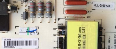 FUENTE DE PODER / PROSCAN 193958 / RSAG7.820.5855/ROH / HLL-5065WD / CQC13134095636 / MODELO PLDED6079-SM A1606 / SHARP LC-60N5100U	 - Imagen 2