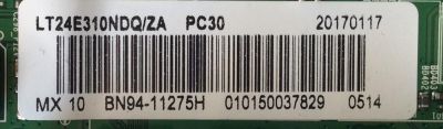 MAIN / SAMSUNG BN94-11275H / BN41-02340C / BN97-11558H / PANEL V236BJ1-LE2 REV.C7 / MODELO LT24E310NDQ / ZA NA01 - Imagen 2
