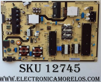 FUENTE DE PODER / SAMSUNG BN44-00818A / BN4400818A / L65SM9NA_FSM / PSLF321P07A / PANEL CY-YJ065FLLV1H / MODELOS UN65KU650DFXZA FA01 / UN65JS9500FXZA TS01