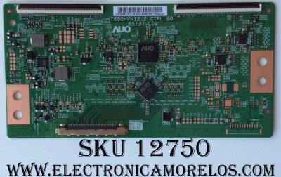 T-CON / SHARP 55.65T37.C16 / 5565T37C16 / T650HVN12.2 CTRL BD / 65T37-C09 / MODELO LC-65N5200U / PANEL HE650HF-B51	