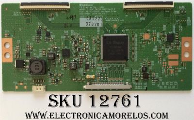 T-CON / LG 6871L-3702D / 6870C-0502C / MODELO 49UB8200-UH AUMWLJM / PANEL LC490EQE-XGF2	