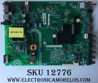 MAIN / FUENTE / HISENSE 208063 / RSAG7.820.6834/ROH / LTDN40K221WUS / MODELO 40H5B / PANEL HD396DF-E01(010)	