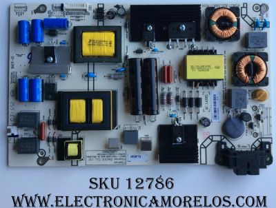FUENTE DE PODER PARA TV HISENSE / NUMERO DE PARTE 209712 / HLL-4855WY / RSAG7.820.5687/ROH / CQC13134095636 / PANEL HD500DF-B54(020)\B1\T0\S25\GM\ROH / DISPLAY T500HVN07.5 / MODELO 50H5C