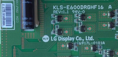 LED DRIVER / LG 6917L-0101A / KLS-E600DRGHF16 / 101A / PANEL´S LC600EUD (FE)(M2) / LC600EUD (FE)(F2) / LC600EUD (FE)(F1) / MODELOS 60LM7200-UA / 60LM7200-UA.AUSWLJM / TC-L60DT60 / TC-L60E55 - Imagen 2