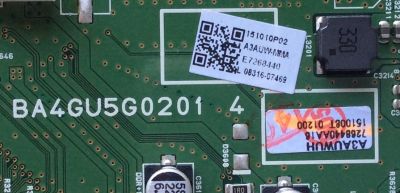 MAIN EMERSON / A3AUWUH / BA4GU5G0201 4 / A3AUW-MMA / PANEL U3AU4XH / MODELO LF501EM4A  - Imagen 2