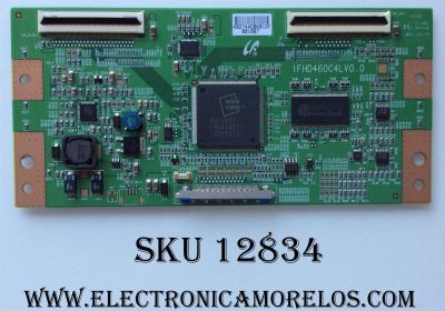 T-CON / PHILIPS LJ94-02744D / 02744D / IFHD460C4LV0.0 / SUSTITUTA LJ94-02744C / MODELO BDL4635E / PANEL LTI460HA01-003	