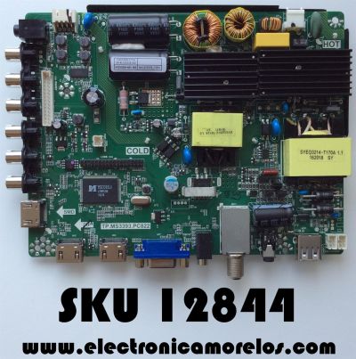 MAIN / FUENTE / PROSCAN B16075381 / TP.MS3393.PC822 / MODELO PLDED5514 / PANEL HV550QUB-NB5	