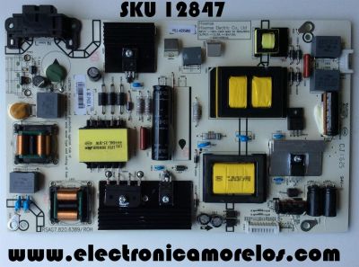 FUENTE DE PODER / SHARP 193507 / RSAG7.820.6389/ROH / HLL-4255WD / PANEL`s HD426DU-B51(010)\S0\XP\GM\ROH / HD426DU-B51(010)\S1\XP\GM\ROH / MODELO LC-43N6100U﻿