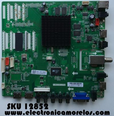 MAIN / HAIER 50023393B00300 / B15093065 / T.MS3393.U702 / MODELO 50EU5550 / PANEL V500DK2-QS1	