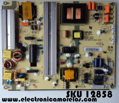 FUENTE DE PODER JVC 1010042118 / 1P0F247663C / TV3902-ZC02-01(D) /FUENTE DE PODER / JVC 1010042118 / 1P0F247663C / TV3902-ZC02-01(D) / MODELO 40" / PANEL LSC400HM10