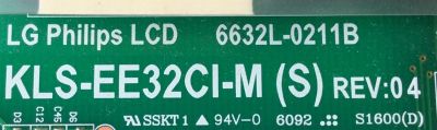 BACKLIGHT INVERSOR / PHILIPS 6632L-0211B / KLS-EE32CI-M (SL) / KLS-EE32CI-M (S) / MODELO 32PF7320A/37 / PANEL LC320W01(SL)(01)	 - Imagen 2
