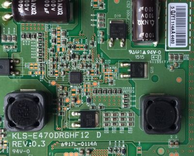LED DRIVER / LG 6917L-0114A / 114A / KLS-E470DRGHF12 / MODELO 47WS50MS-BL.AUSOLJM	 - Imagen 2