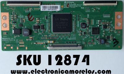 T-CON / LG 6871L-4293F / 4293F / 6870C-0647A / MODELO 43UH6100-UH	