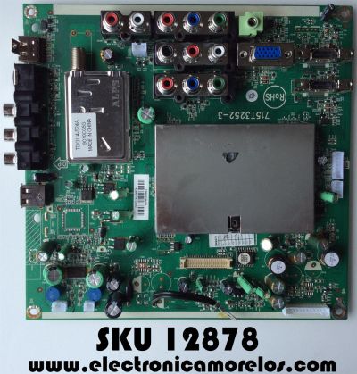 MAIN / SHARP CPBF92MKP1 / 715T3252-3 / MODELO LC-42SB45U / PANEL V420H1-L15 REV.C1	