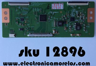 T-CON / PANASONIC 6871L-2753E / 6870C- 0401C / PARTES SUSTITUTAS  6871L-2852F - 6871L-3021D - 75030691 - 6871L-2823F - 6871L-2823 - 6871L - 2966B - 6871L-2967B / MODELO  TC-L47E5