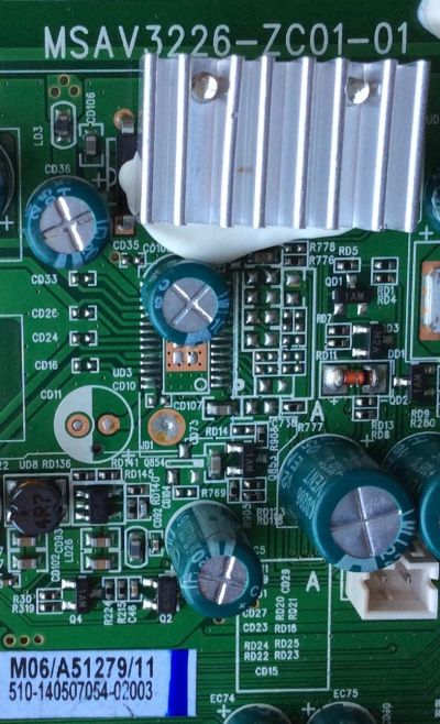 MAIN / FUENTE (COMBO) / 510-140507054 / MSAV3226-ZC01-01  - Imagen 2