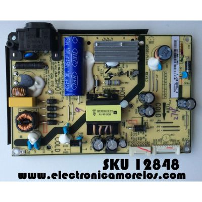 FUENTE DE PODER PARA TV TCL / NUMERO DE PARTE 81-PBE032-M92 / CEM-1(CCP-508) / E249823 / PLE55-1C / PANEL LVW320CS0T E292 V2 / MODELOS 32S305 / 32S301 / 32S301LCAA / 32S305TEAA