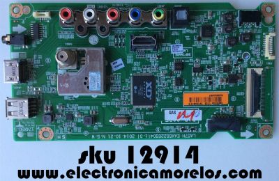 MAIN / LG EBT63481916 / EAX66226904 (1.0) / MODELO 49LF5500-UA BUSYLJR / PANEL LC490DUE-(MG)(A6)