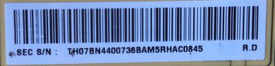 FUENTE DE PODER PARA TV SAMSUNG / NUMERO DE PARTE BN44-00736B / BN4400736B / F55S1_FHS / PANEL CY-GJ055BGAVWH / MODELOS / LH55DBEPLGA/GO / LH55DCEPLGA/GO / LH55DMEPLGA/GO / LH55MLEPLSC/XY / LH55DBEPLGC/RU / LH55DBEPLGC/UE / MAS MODELOS EN DESCRIPCION - Imagen 2