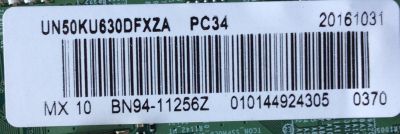 MAIN SAMSUNG BN94-11256Z / BN41-02528A / BN97-11628A / PANEL CY-GK050HGNV5H / MODELOS UN50KU630DFXZA DE07 / UN50KU630DFXZA DB02 - Imagen 2
