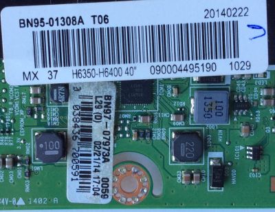 T-CON / SAMSUNG BN95-01308A / BN97-07973A / MODELO UN40JU6400FXZA - Imagen 2