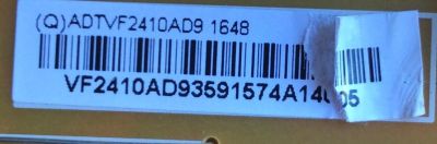 FUENTE DE PODER ORIGINAL PARA TV VIZIO / NUMERO DE PARTE ADTVF2410AD9 / 715G8095-P01-001-002S / 715G8095-P02-001-002S / VF2410AD9 / MODELOS D43-D1 / D43-D1 LTT7ULBS / D43-D1 LTT7ULCS - Imagen 2