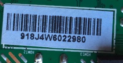 MAIN / FUENTE (COMBO) / HITACHI 918J4W / JUC7.820.00103445 / HLS43C - Imagen 2