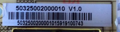 FUENTE DE PODER / HAIER 50325002000010 / 401-2K201-D4201 / HKL-500201 / MODELO 50EU5550 - Imagen 2