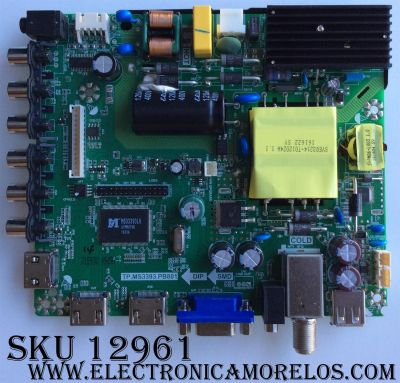 MAIN / KC K16041593 / TP.MS3393.PB801 / MODELO KC40V1 / PANEL LSC400HN05-W	