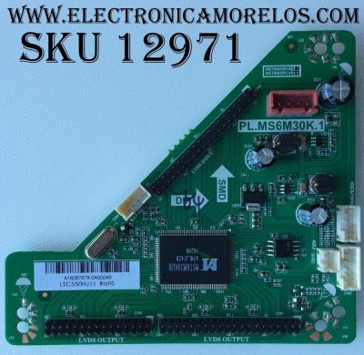 TARJETA INTERFACE / RCA A16087678 / PL.MS6M30K.1 / AE0140145 / MODELO 55" / PANEL LSC550HJ11
