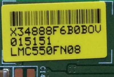 T-CON / JVC LJ92-34888F / 34888F / 15Y_GU11BPCMTA4V0.1 / MODELO LT-55UE76 - Imagen 2