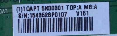 LED DRIVER / VIZIO CBPFTQAPT5K00301 / QAPT5K00301 / (T)TQAPT5K00301 / 715G4026-T0E-000-005K / PANEL LC470WUD (SC)(A1) / MODELOS E470VA / E470VL - Imagen 2
