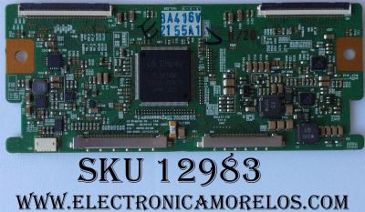 T-CON / VIZIO 6871L-2155A / 2155A /6870C-0312B / MODELO E470VA / PANEL LC470WUD(SC)(A1)