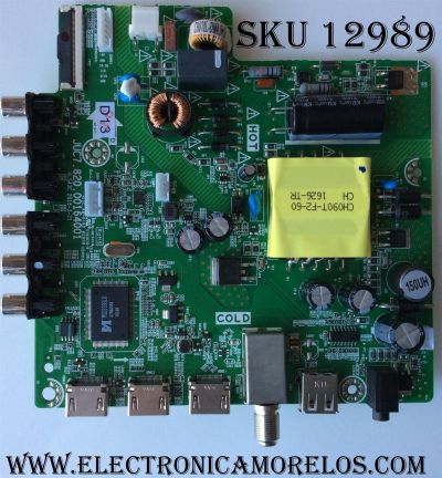 MAIN / FUENTE (COMBO) / HITACHI 999V6H / JUC7.820.00164001 / HLS43C / 999V6H / MODELO 40A3