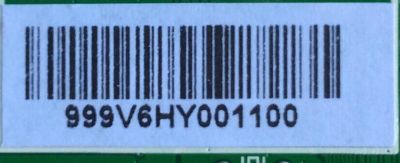 MAIN / FUENTE (COMBO) / HITACHI 999V6H / JUC7.820.00164001 / HLS43C / 999V6H / MODELO 40A3 - Imagen 2