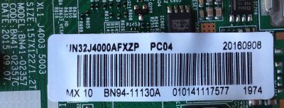 MAIN / SAMSUNG BN94-11130A / BN97-11395A / BN41-02357C / MODELO UN32J4000AFXZP LF05 / JJ032AGE-R1 RR01	 - Imagen 2