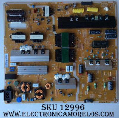 FUENTE DE PODER PARA TV SAMSUNG / NUMERO DE PARTE BN4400782A / L65C4_EHS / HU10123-14070 / BN44-00782A / PANEL CY-VH065FGLV1H / MODELOS UN65HU7200 / UN65HU7200FXZA TH01 / UN65HU7200FXZA UH02 / UN65HU7250 / UN65HU7250FXZA TH01 / UN65HU7250FXZA UH02