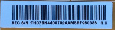 FUENTE DE PODER PARA TV SAMSUNG / NUMERO DE PARTE BN4400782A / L65C4_EHS / HU10123-14070 / BN44-00782A / PANEL CY-VH065FGLV1H / MODELOS UN65HU7200 / UN65HU7200FXZA TH01 / UN65HU7200FXZA UH02 / UN65HU7250 / UN65HU7250FXZA TH01 / UN65HU7250FXZA UH02 - Imagen 2