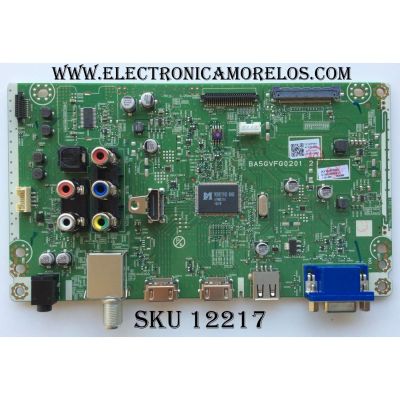 MAIN / SANYO AYGVHUH / BA5GVFG0201 2 / AYGVH-MMA / MODELO FW43D25F B / PANEL U4DV3XH	