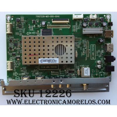 MAIN / HAIER 756TXFCB0QK0170 / XFCB0QK017 / (X)XFCB0QK017010X / 756TXFCB0QK017000X / 715G7228-M01-000-004K / 756TXFCB0QK017000X / BPFFTGKX2 / MODELO 43E4500RA / PANEL TPT430H3-DUYSHA.G REV:S1P