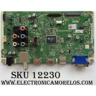 MAIN / SANYO A5GVHMMA-001 / A5GVHUH / BA5GVFG0201 1 / A5GVH-MMA / MODELO FW43D25F DS3 / PANEL U4DV3XH	