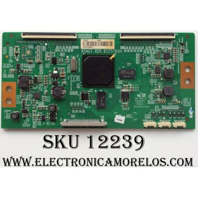 T-CON / SHARP 179087 / RSAG7.820.6127/ROH / MODELO LC-55N6000U / PANEL HD550DU-B51	