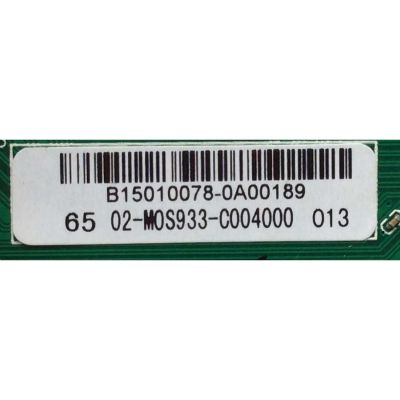 MAIN / SANYO B15010078 / T.MS3393T.78 / 3MS3393X-3 / 02-M0S933-C004000 / MODELO FW65D25T / V650HP1-PS6 REV.C1	 - Imagen 2