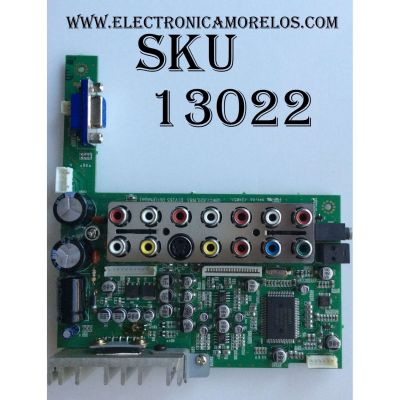 TARJETA DE A/V / MAGNAVOX E21925 / DTV265 / GBKC78201983 /MODELO 26MD255V/17