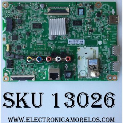 MAIN PARA TV LG / NUMERO DE PARTE EBU63934402 / EAX67148704 / 63934402 / EAX67148704(1.0) / PANEL'S NC430DUE-AAFX1 / NC430DUE-ABFX1 / MODELOS 43LJ5500-UA / 43LJ550M-UB / 43LJ550M-UB.BUSYLJM / 43LJ5500-UA.BUSYLJM