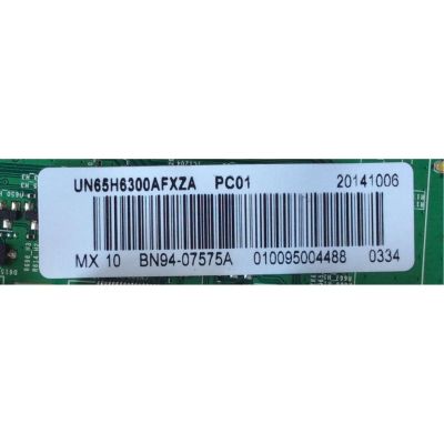 MAIN PARA TV SAMSUNG / NUMERO DE PARTE BN94-07575A / BN41-02157B / BN97-08043A / BN9407575A / PANEL CY-GH065CSAV1H / MODELOS UN65H6300 / UN65H6300AFXZA AH01 / UN65MU6300FXZA DA02 - Imagen 2