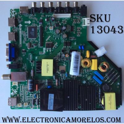 MAIN / AVERA B16085943 / TP.MS3393.PC821 / MODELO 55AER10 / PANEL  LSC550HF03-W