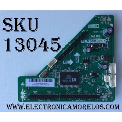 TARJETA INTERFACE / AVERA A16089834 / PL.MS6M30K.1 / MODELO 55AER10 / PANEL  LSC550HF03-W